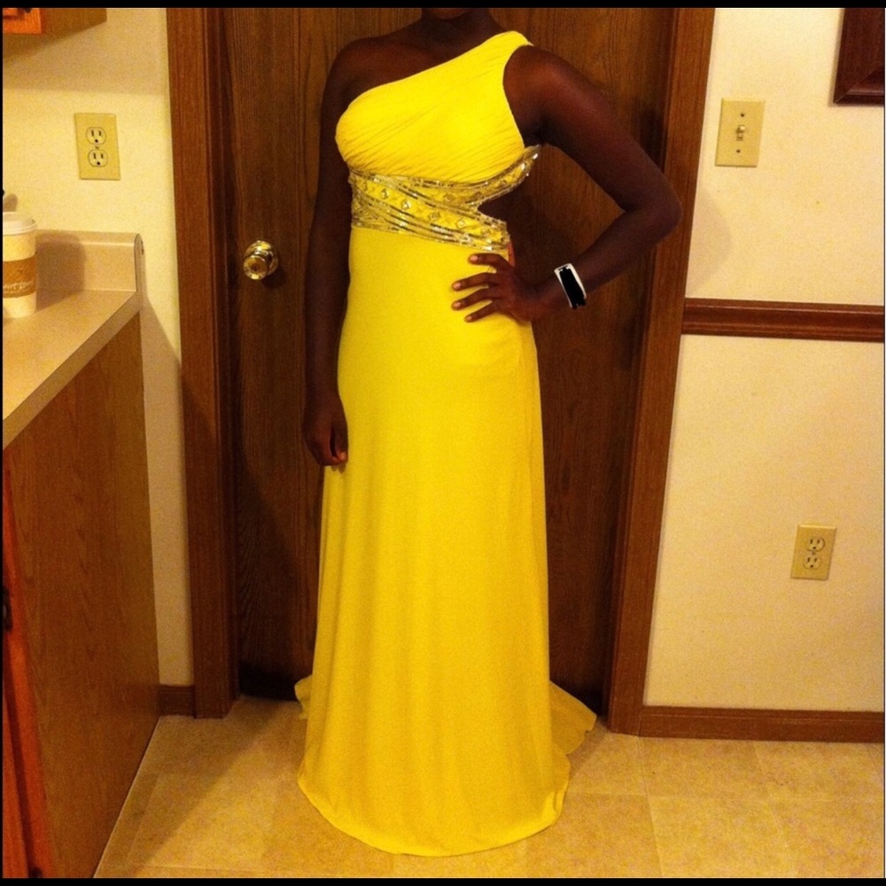 Yellow Prom Dress